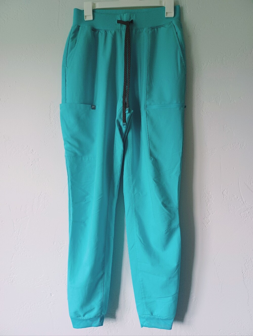 Fabletics Scrub Drawstring Joggers In Aqua-Med Tall